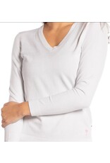 Golftini Golftini V-Neck Sweater White