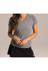 J Pritchard JPritchard Womens Short Sleeve Tee 5.0 Heather Grey