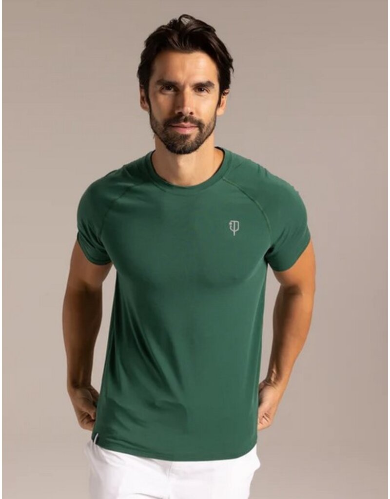 J Pritchard JPritchard Mens Short Sleeve Tee 5.0 Golf Green