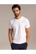 J Pritchard JPritchard Mens Short Sleeve Tee 5.0 Club White