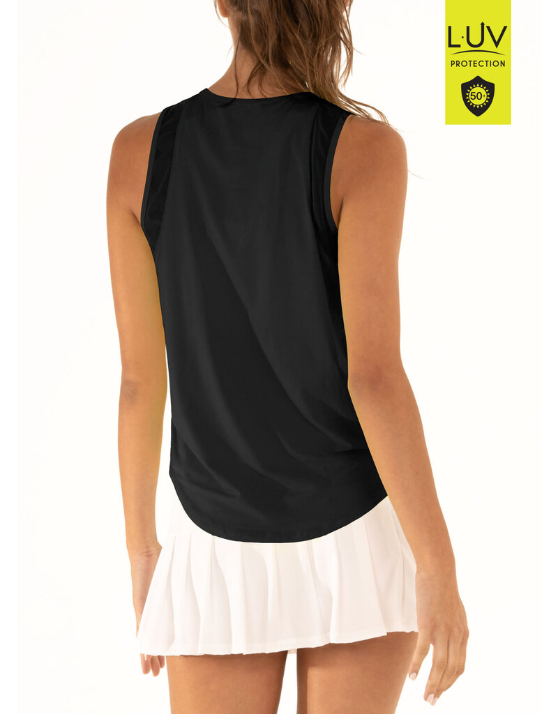 Lucky In Love Lucky In Love Chill Out Tank Black