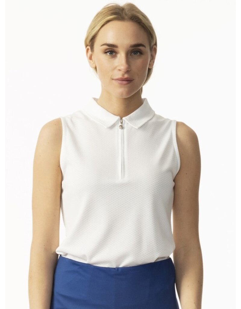 Daily Sports Daily Sports Peoria Sleeveless Polo White