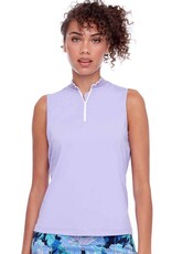 Swing Control Swing Control Velocity Sleeveless Scallop Neck Violet
