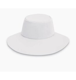 Wallaroo Hat Company Wallaroo Aqua Hat White