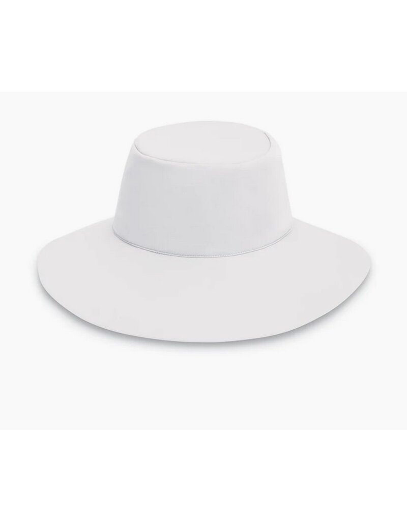 Wallaroo Hat Company Wallaroo Aqua Hat White