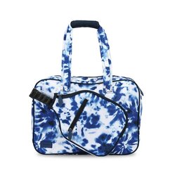 Ame & Lulu Ame & Lulu Pickleball Tote Navy Tie Dye