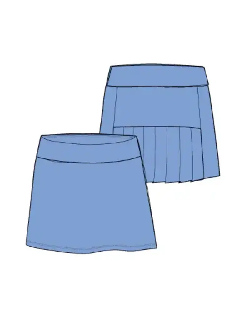 Amy Sport Amy Sport Marisa 16" Pleated Skort Tranquility
