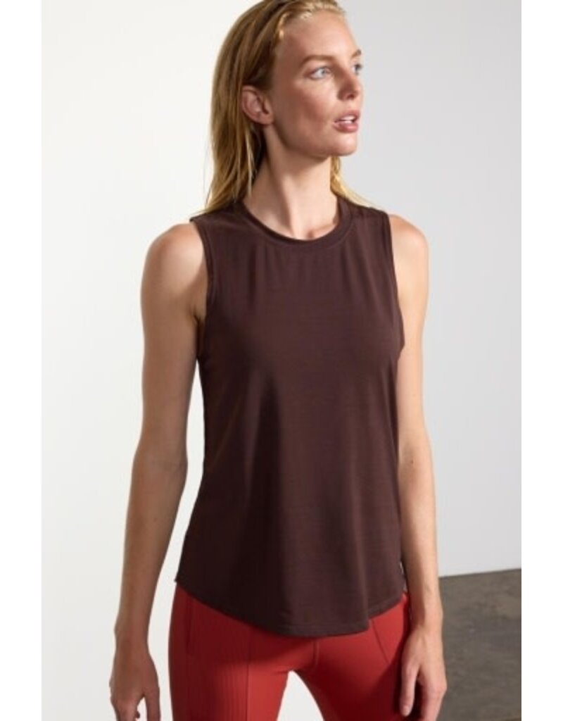MPG Sport MPG  Dynamic Tank Top Chocolate Brown