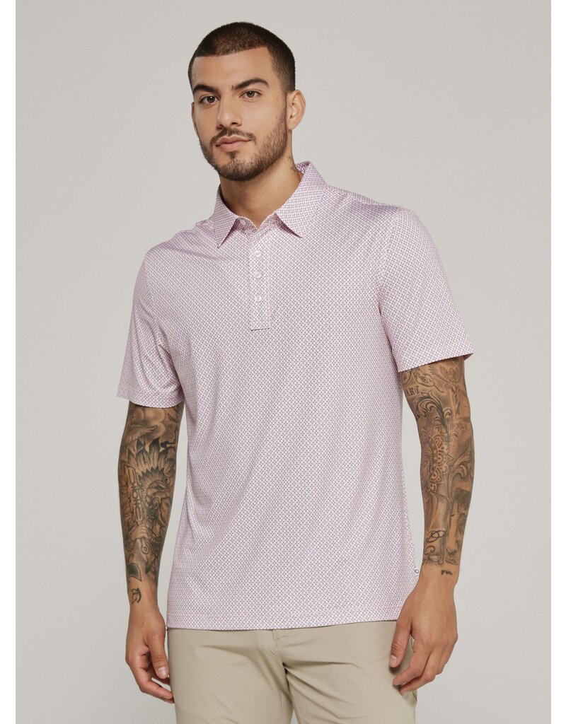 7 Diamonds 7 Diamonds Marquez Short Sleeve Shirt Coral