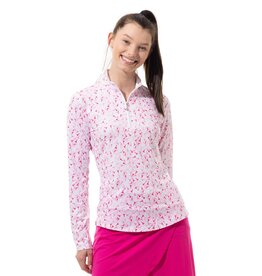 San Soleil San Soleil SolCool Long Sleeve Mock Play 4 Pink