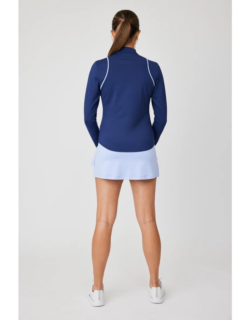Sofibella Sofibella Lilac Dream Longsleeve Half Zip Navy