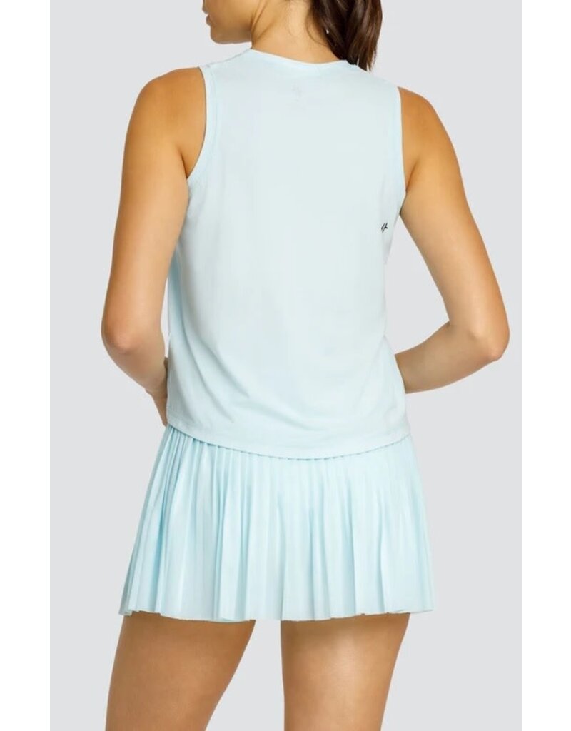 Tail Tennis Tail Machli Hi Lo Crew Swing Tank Blue Glow