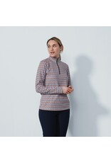 Daily Sports Daily Sports Delta Long Sleeve Half Neck Navy Orange