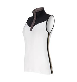 LOHLA Sport LOHLA Sport The Isabel Sleeveless White with Houndstooth