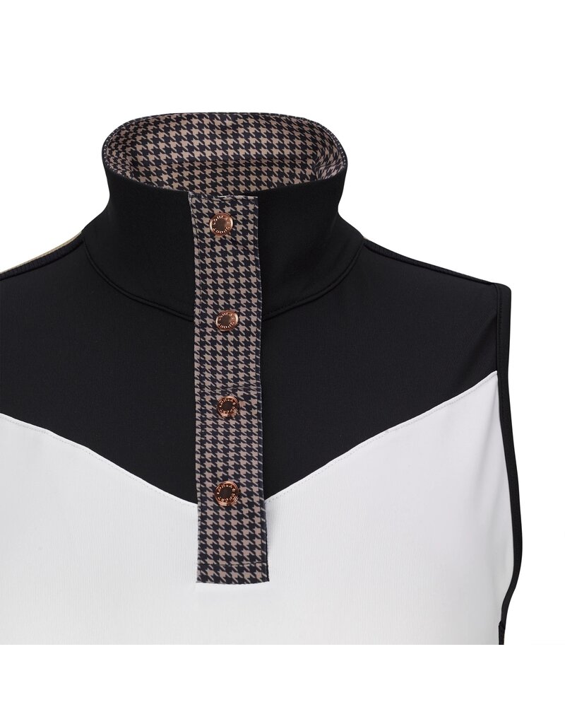 LOHLA Sport LOHLA Sport The Isabel Sleeveless White with Houndstooth