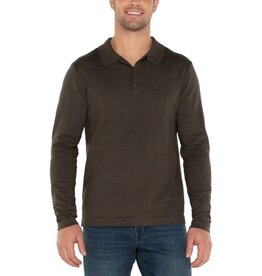 Liverpool Los Angeles Liverpool Men's Long Sleeve  Knit Polo