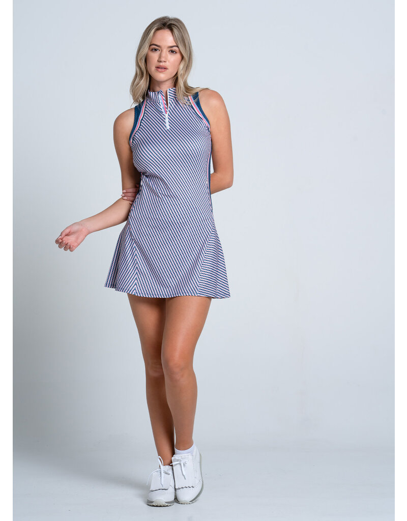 Lucky In Love Lucky in Love Bluea Cut Dress Cloud