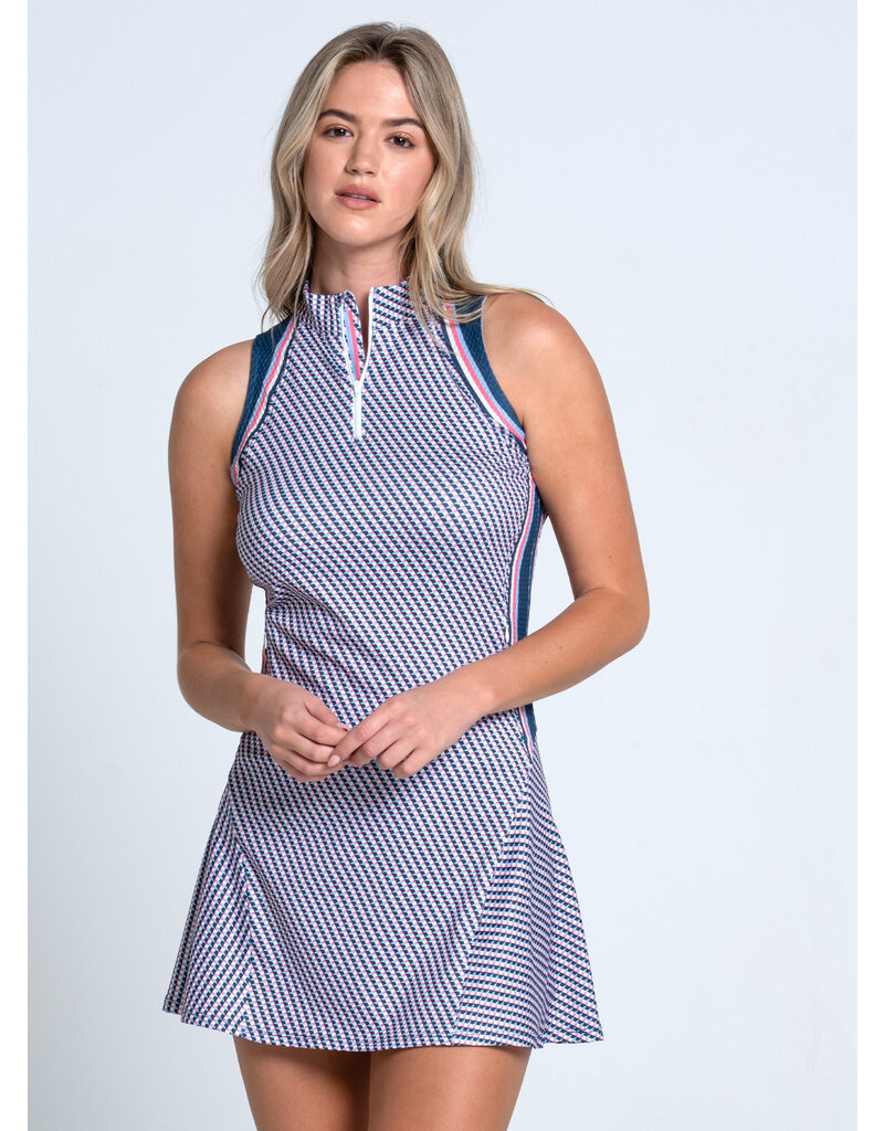 Lucky In Love Lucky in Love Bluea Cut Dress Cloud