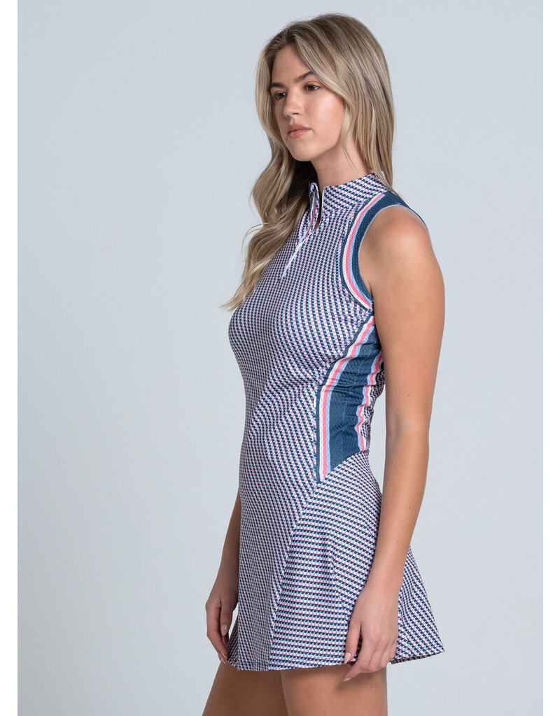 Lucky In Love Lucky in Love Bluea Cut Dress Cloud