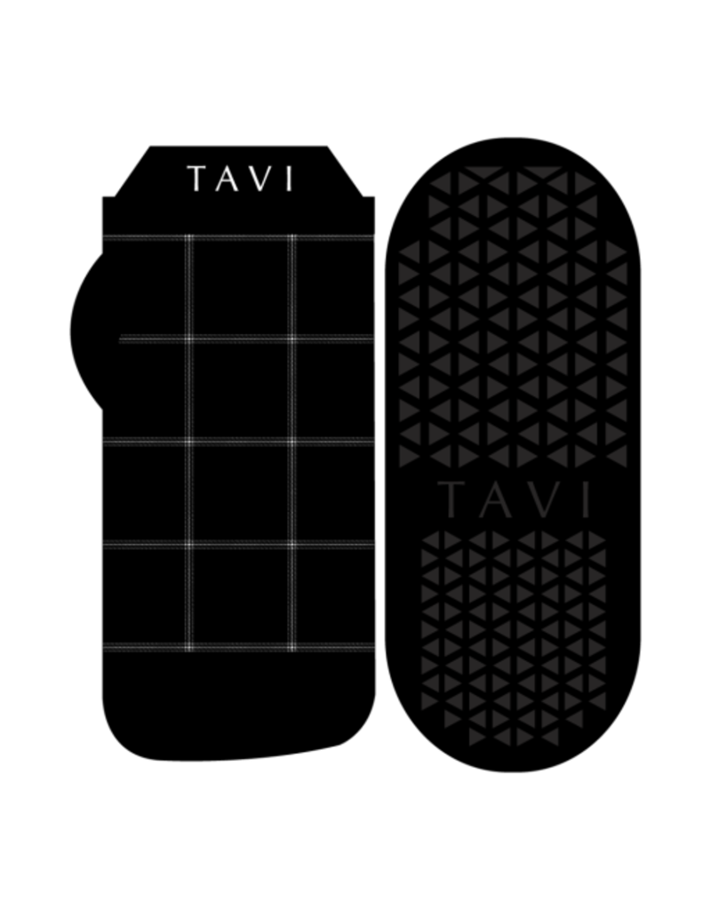 Thirty Three Threads Tavi Grip Savvy Ebony Plaid Small