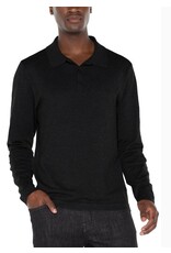 Liverpool Los Angeles Liverpool Men's Long Sleeve Knit Polo