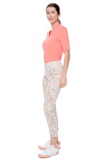 Swing Control Swing Control Coral Paisley Cuffed Techno Pant 28" Melon Mambo