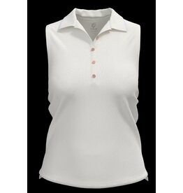 GGblue GGblue Classic Polo Sleeveless Snow White