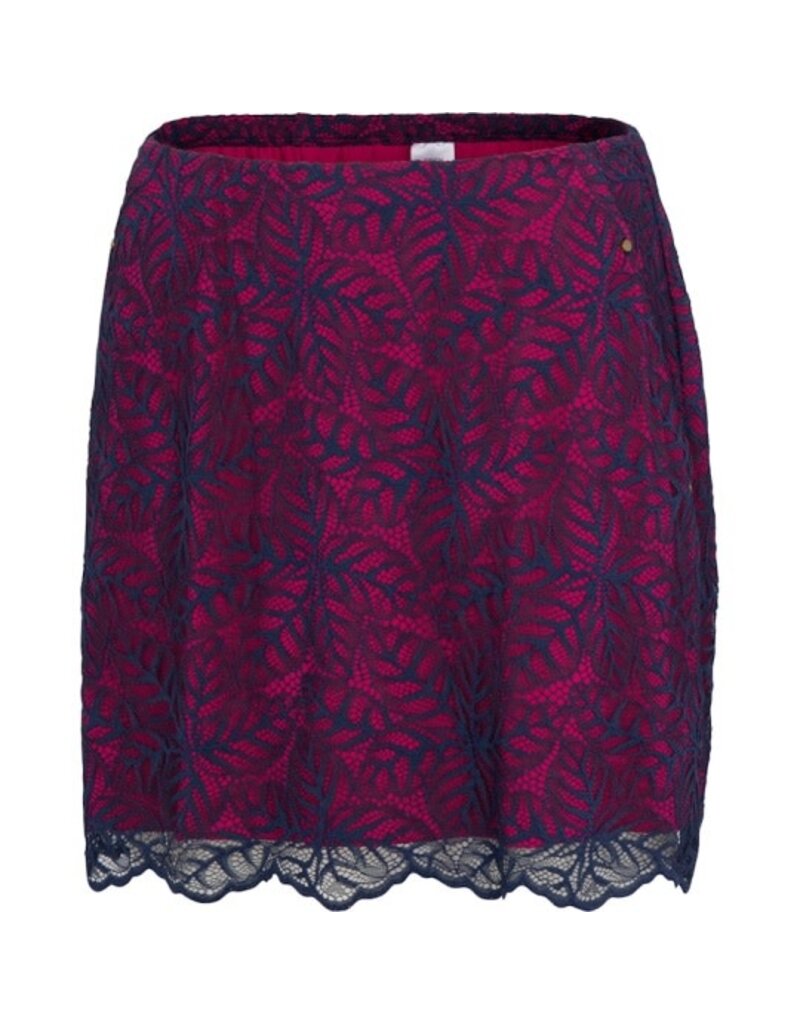 Greg Norman Greg Norman Magnate Lace Overlay Skort Navy