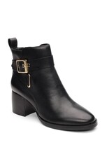 Liverpool Los Angeles Liverpool Encino Bootie with Ankle Strap Black
