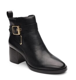 Liverpool Los Angeles Liverpool Encino Bootie with Ankle Strap Black