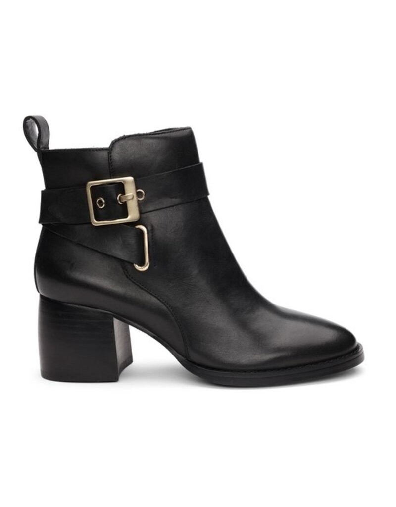 Liverpool Los Angeles Liverpool Encino Bootie with Ankle Strap Black