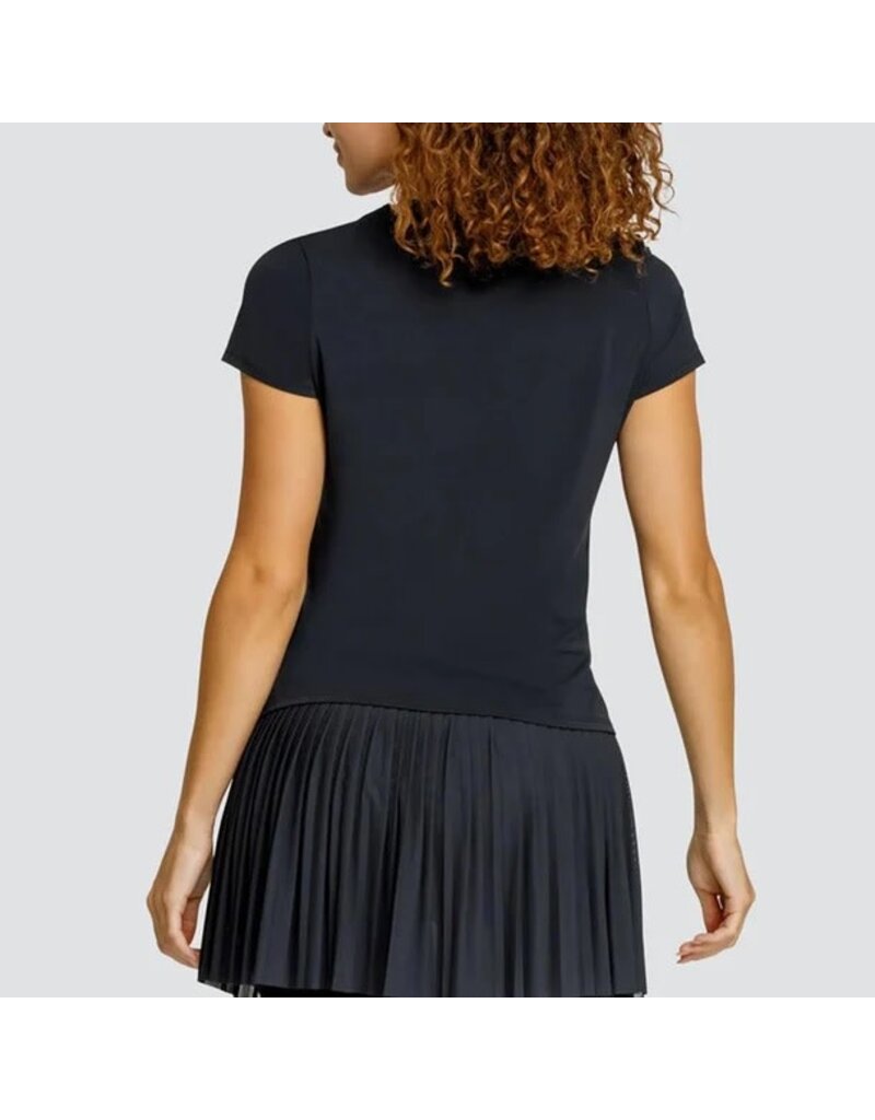 Tail Tennis Tail Bijou Short Sleeve Crewneck Boxy Onyx