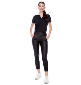 Swing Control Swing Control Snakeskin Techno  Ankle Pant 28" Black