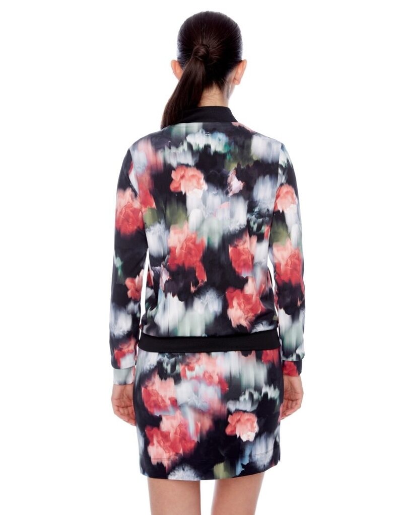 Swing Control Swing Control Velocity Bomber Jacket Black Floral