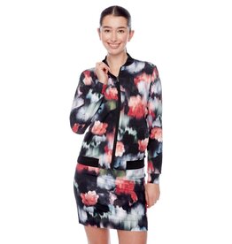 Swing Control Swing Control Velocity Bomber Jacket Black Floral