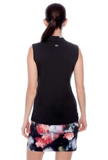 Swing Control Swing Control Velocity  Sleeveless Top Black Floral