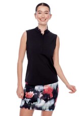 Swing Control Swing Control Velocity  Sleeveless Top Black Floral