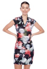 Swing Control Swing Control Velocity Cap Sleeve Black Floral