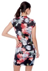 Swing Control Swing Control Velocity Cap Sleeve Black Floral