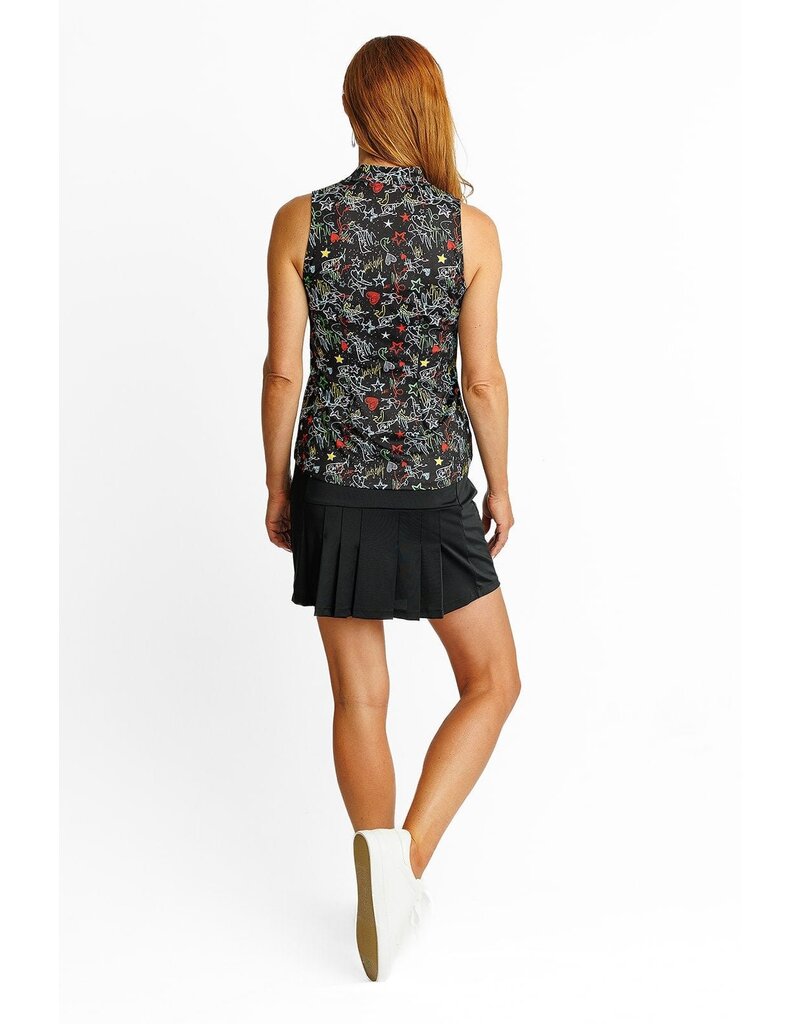 Amy Sport Amy Sport Isabel Sleeveless Top Graffiti