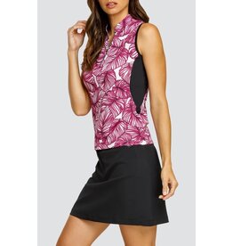 Tail Tail Jewell Sleeveless Mandarin Collar Escalate