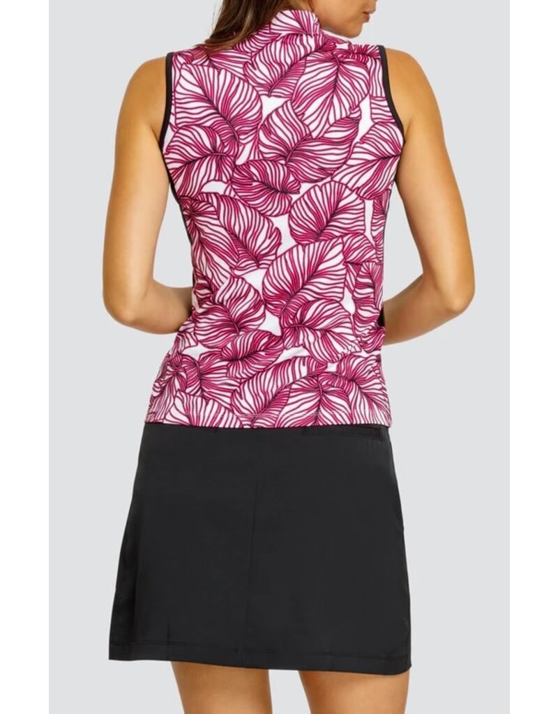 Tail Tail Jewell Sleeveless Mandarin Collar Escalate