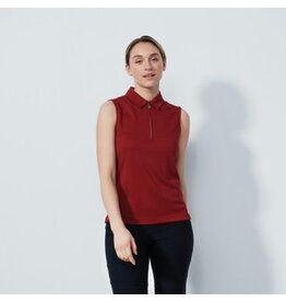 Daily Sports Daily Sports Peoria Sleeveless Polo Umbria Red