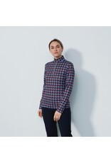 Daily Sports Daily Soirts Airdrie Long Sleeve Polo Umbria Red