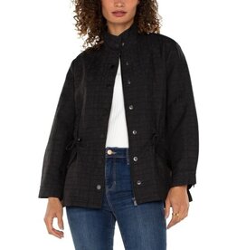 Liverpool Los Angeles Liverpool Quilted Utility Jacket Black