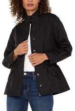 Liverpool Los Angeles Liverpool Quilted Utility Jacket Black