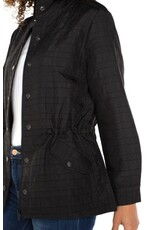 Liverpool Los Angeles Liverpool Quilted Utility Jacket Black