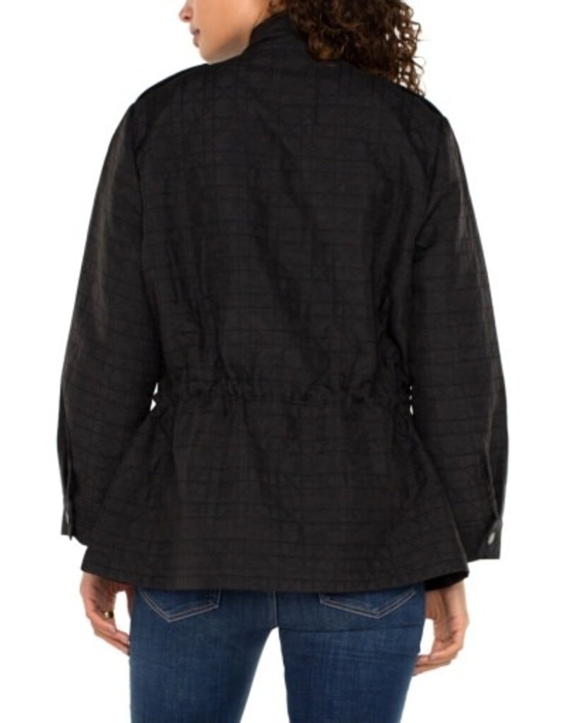 Liverpool Los Angeles Liverpool Quilted Utility Jacket Black