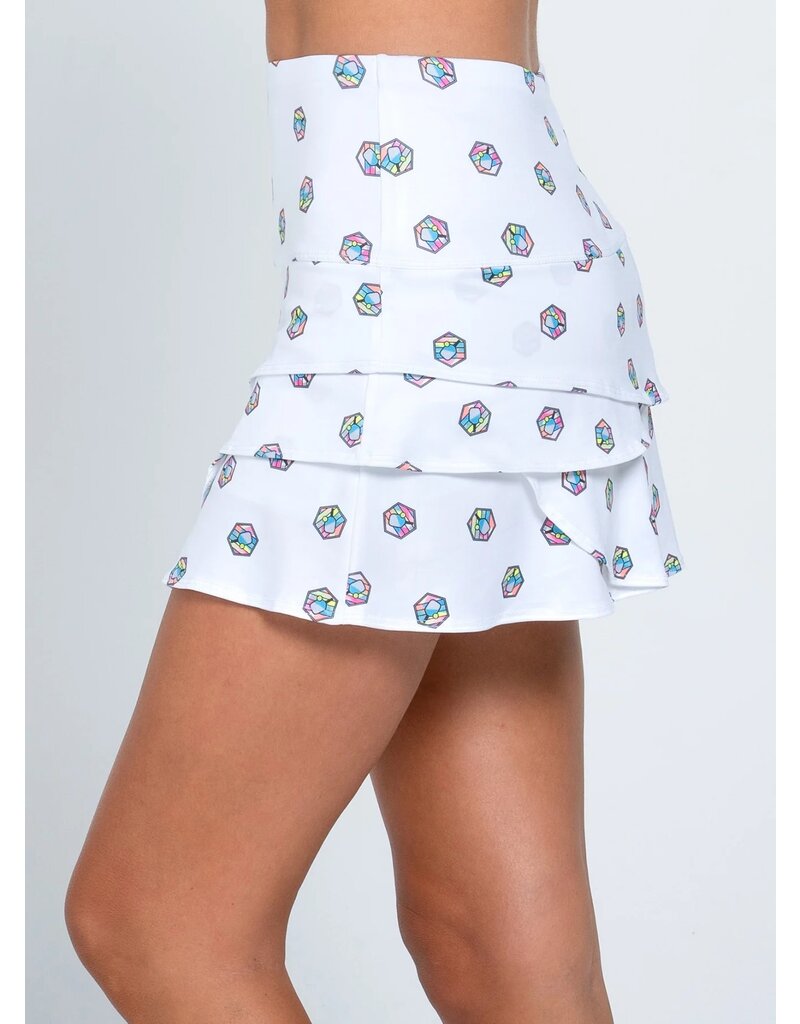 Lucky In Love Lucky in Love Paddle Strike Scallop Skort