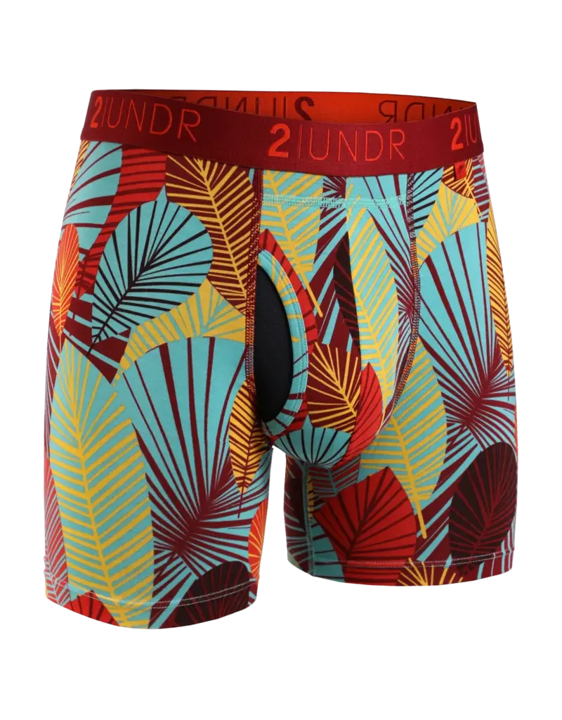 2UNDR 2UNDR Swing Shift Boxer Brief Tropicana